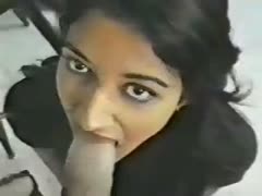 Take a look at my bare-faced Indian secretary at work.